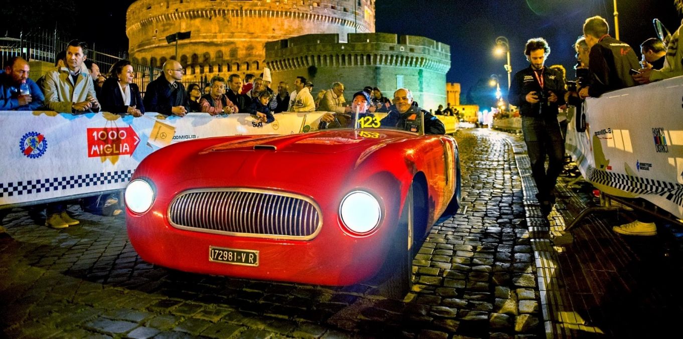 classic car rental rome italy