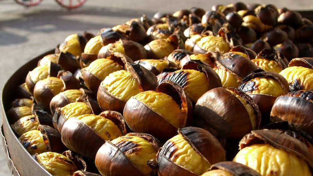 Roast chestnut festival at Vallerano near Rome Wanted in Rome