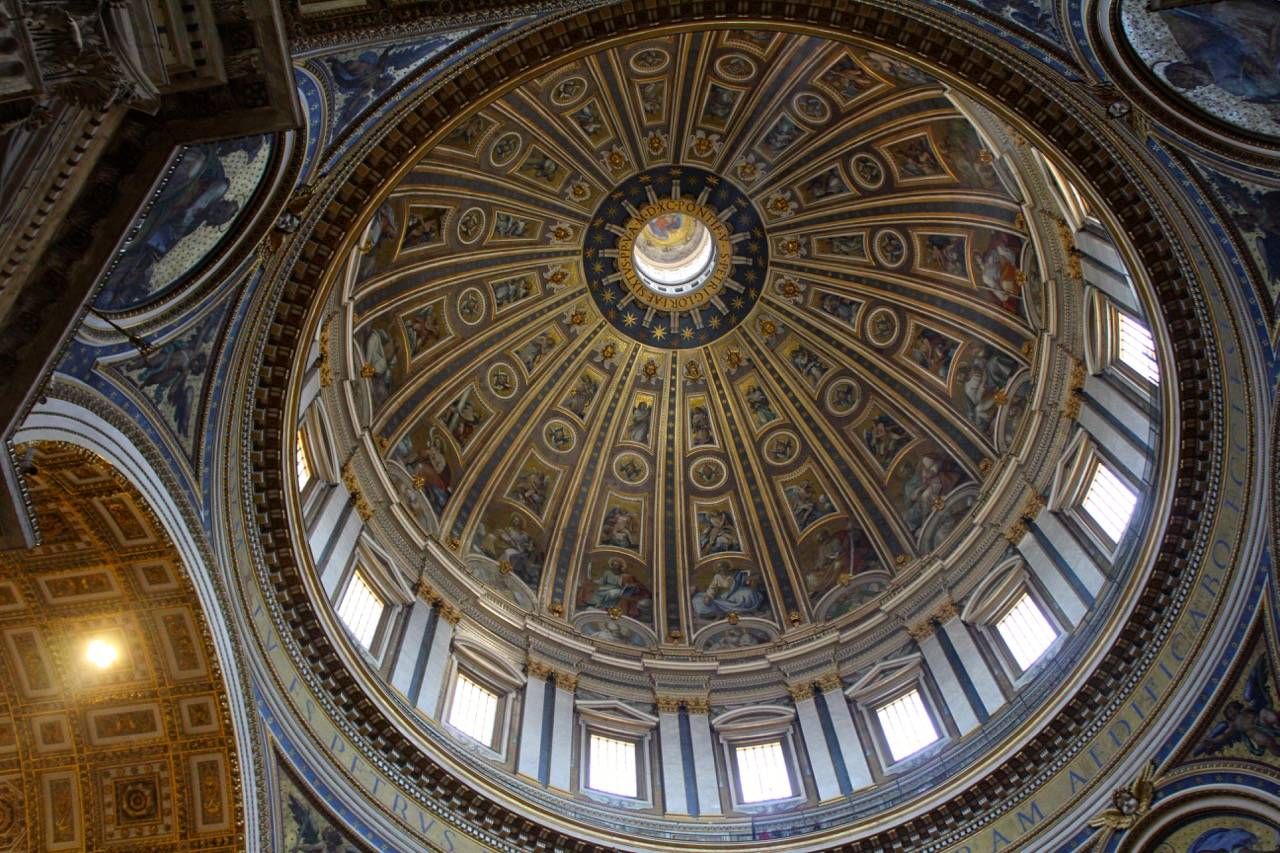 Climbing St Peter's dome in the Vatican - Wanted in Rome