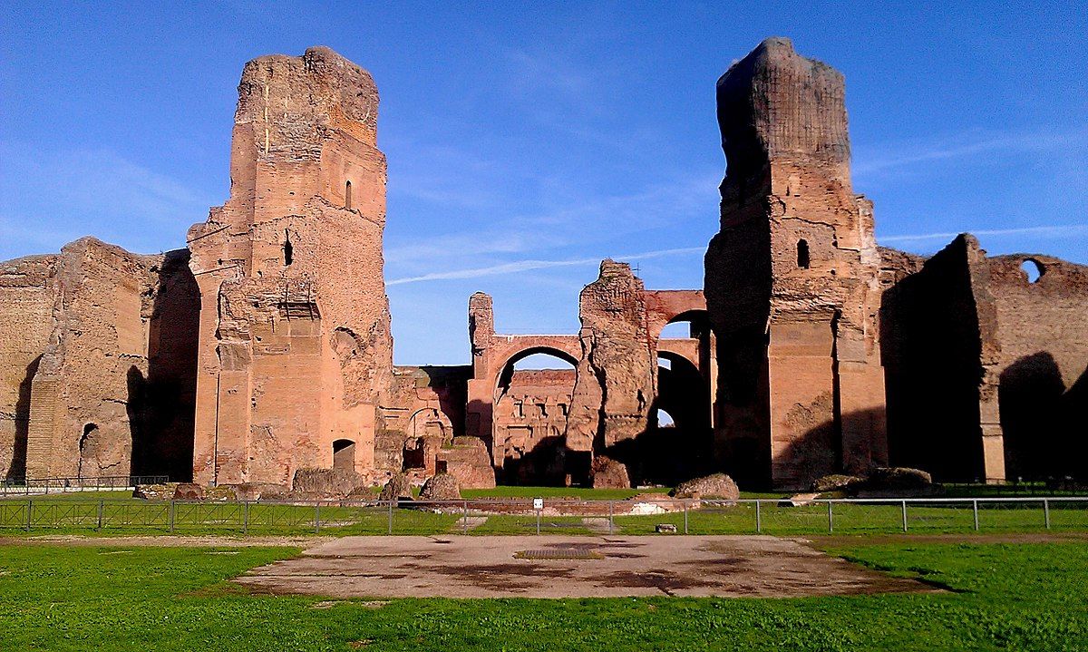 Baths of Caracalla in Rome Wanted in Rome