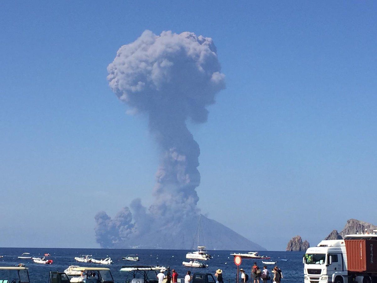 Stromboli one dead as volcano erupts on Italian island