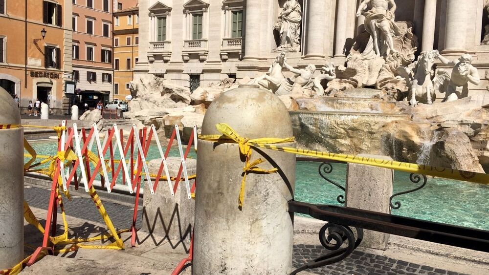 Rome Reopens Access To The Trevi Fountain - Wanted In Rome