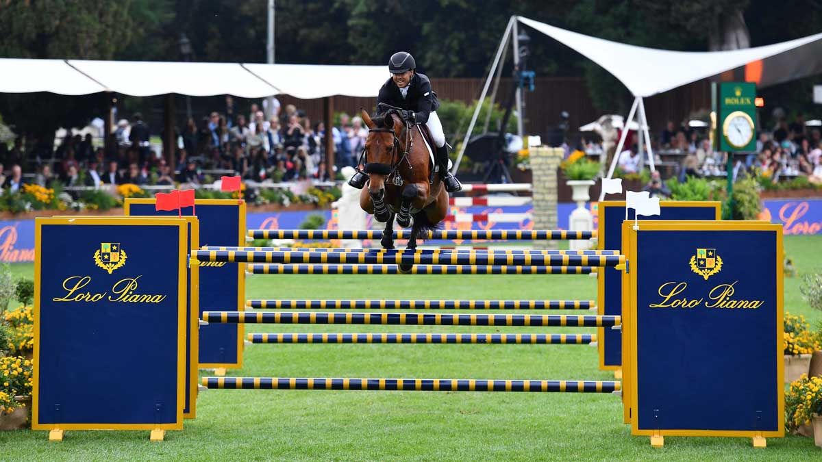 Rome back Piazza di Siena horse show Wanted in Rome