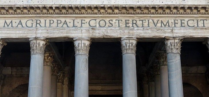 roman pantheon columns