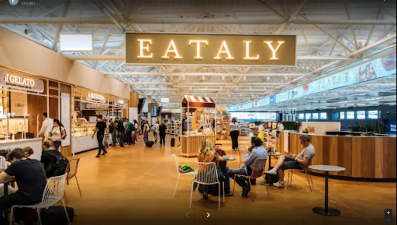 Eataly opens at Rome's Fiumicino airport - Wanted in Rome