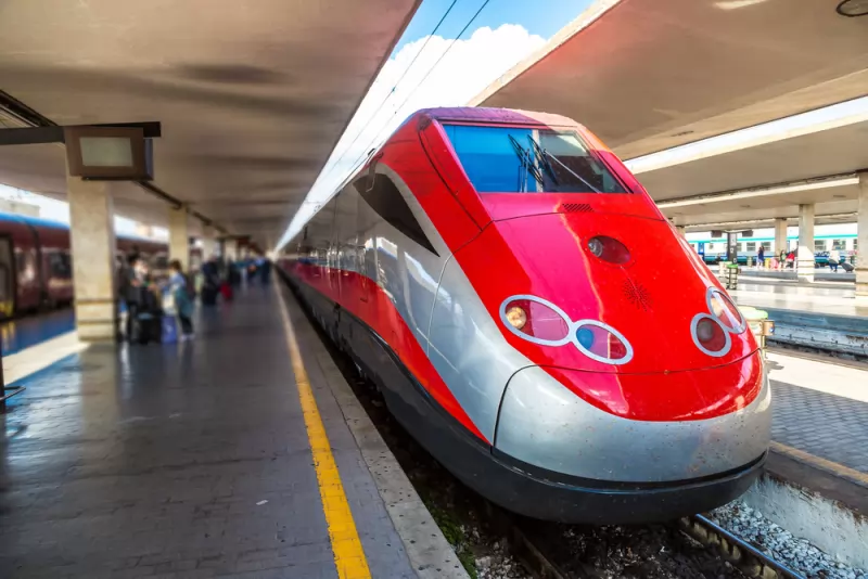 Rome s Fiumicino airport unveils direct high speed rail links with Nap