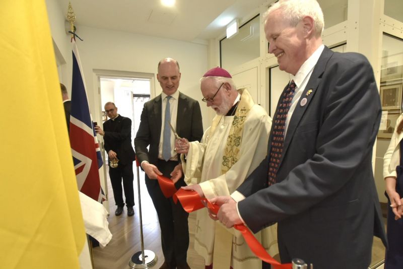 Uk Embassy To Holy See Opens New Offices Near Vatican