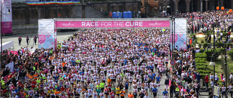 Komen Italia marks 25th anniversary with Rome Race for Cure