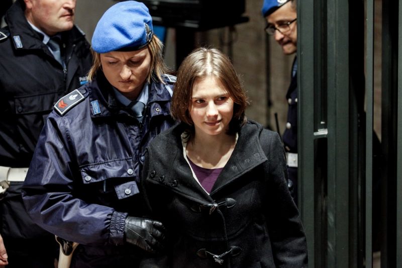 Amanda Knox back in Italy for slander retrial - Wanted in Rome