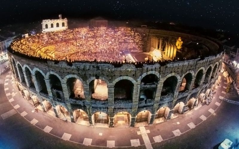 Italy celebrates opera singing with gala concert in Verona Arena