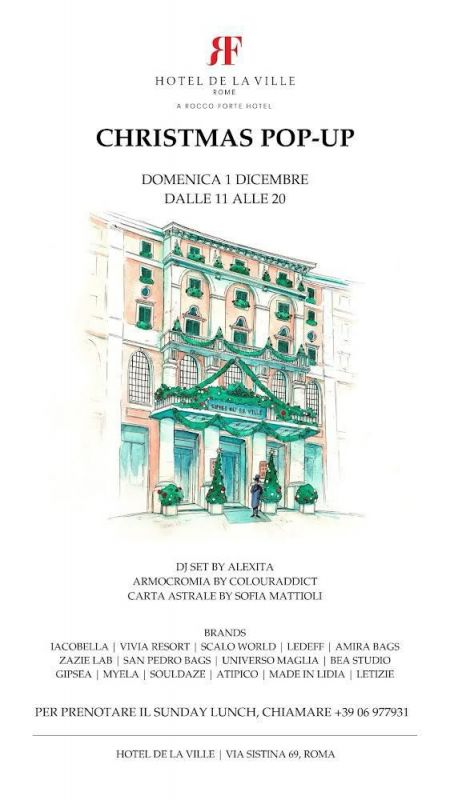 Annual Christmas Sale at the Luxurious Hotel de la Ville