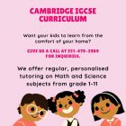 Math and Science Home Tutoring