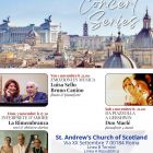 Rome concert series starts with three exciting concerts from classical to popular music