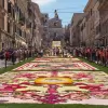 Infiorata flower festival in Genzano near Rome